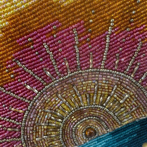 Mary Frances Embrace the Dawn Handmade Beaded Clutch - Picture 4 of 7